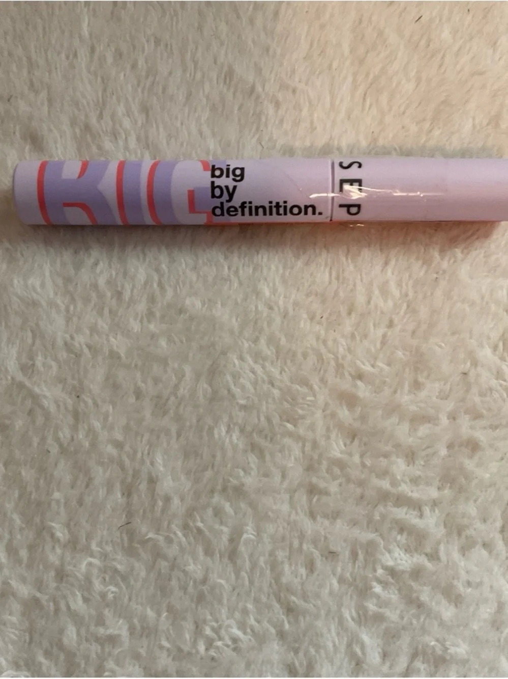 Sephora Big by Definition Mascara - Light Pink Tube with Coral Accents